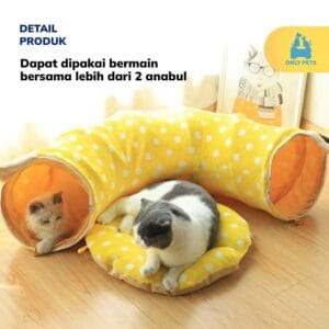 ONLY PETS Terowongan Kucing Lucu Ekonomis Berkualitas - Cat Tunnel Mainan Kucing