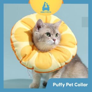 ONLY PETS Puffy Pet Collar Cone Bantal Pelindung Leher
