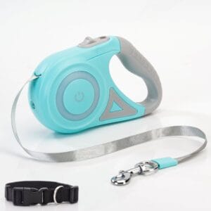 Glow Retract Leash