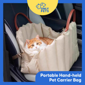 ONLY PETS Tas Genggam Pembawa Kucing Anjing Bepergian Praktis Travel Portable Hand-held Pet Puffy Carrier Bag for Dogs and Cats