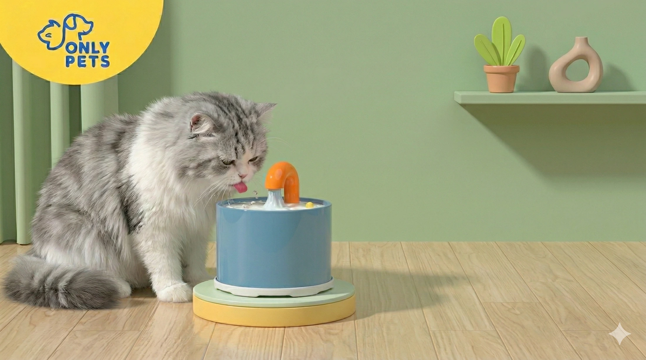 Kenapa Kucing Suka Minum dari Fountain