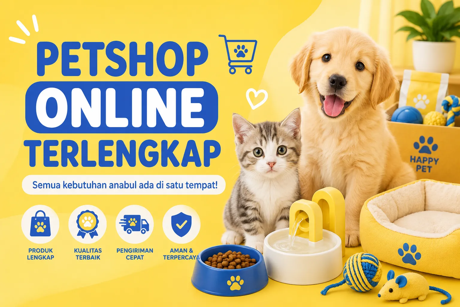 Petshop Online Terlengkap dan Terpercaya