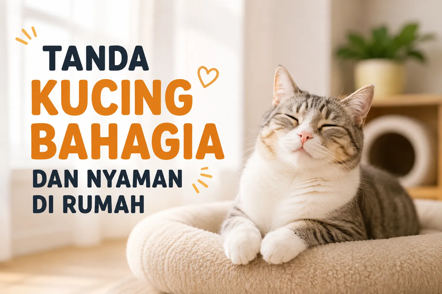tanda kucing bahagia