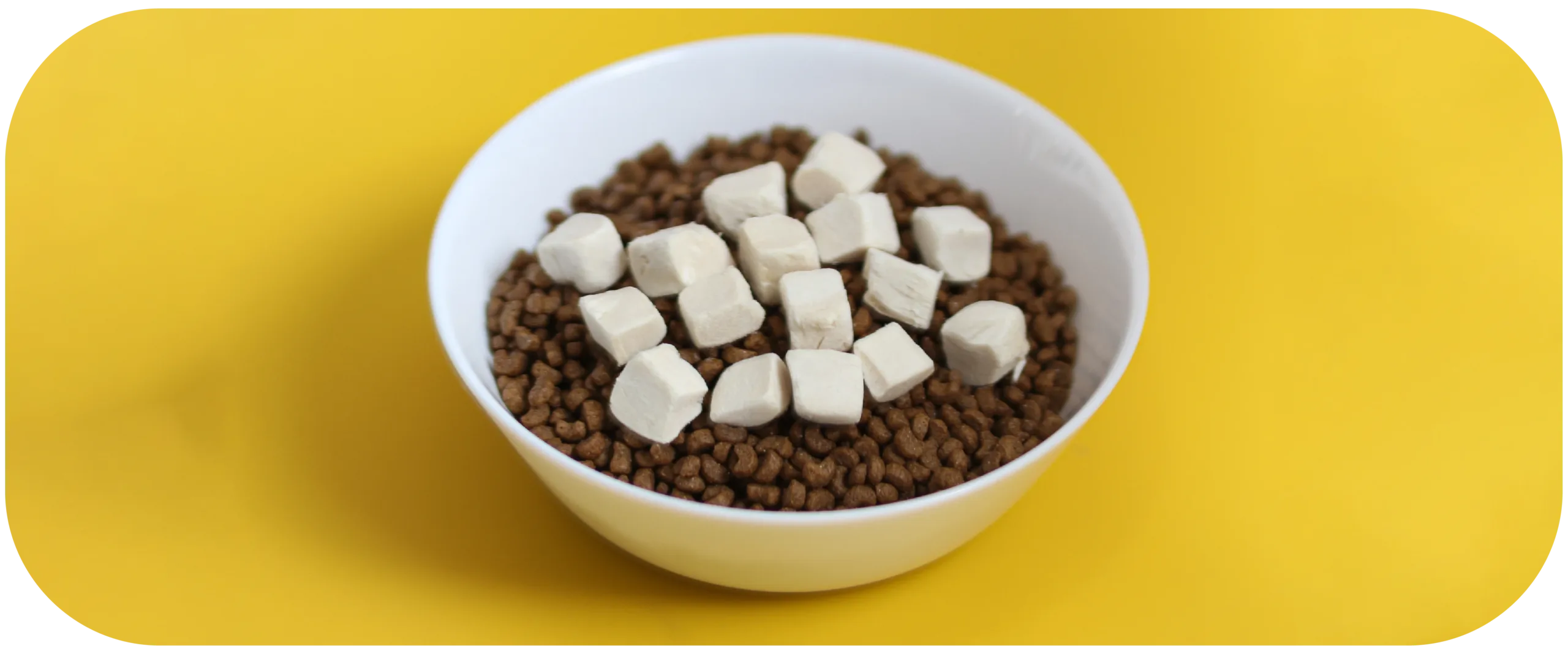 Pure+ sebagai topper makanan utama