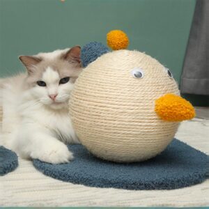 ONLY PETS Scratching Cat Toy 2in1 Mainan Garukan Kucing Bentuk Bebek