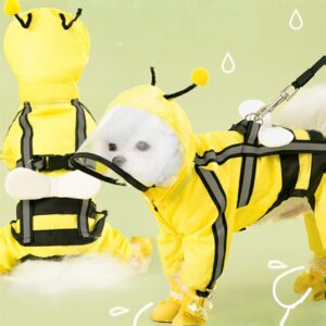 ONLY PETS Pet Raincoat Waterproof Jas Ujan Anjing Kucing Bentuk Unik