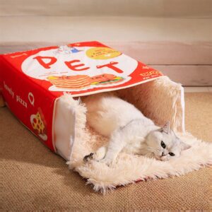 ONLY PETS Tempat Tidur Anjing Kucing Bentuk Bento Tempat Makan Lunch Box Pet House