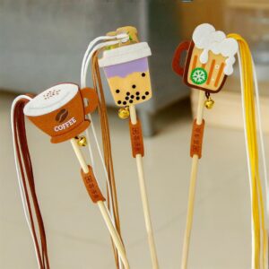 ONLY PETS Tongkat Mainan Kucing Bentuk Kopi Cappucino Miawbucks Boba Cat Teaser Wand