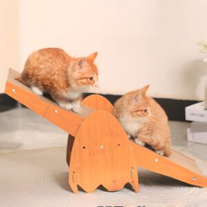 ONLY PETS Mainan Kucing Garukan Jungkat Jungkit Interaktif Cat Seesaw Scratching Board