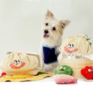 ONLY PETS Mainan Anjing Premium Bentuk Siomay Sniffing Set Bag Interactive Dog Toy