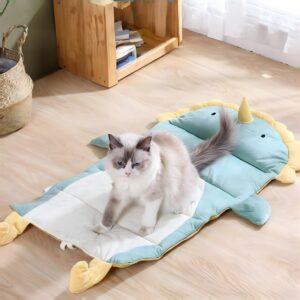 ONLY PETS Matras Alas Tidur Anjing Kucing Bentuk Estetik Dinosaur Pet Summer Sleeping Mat