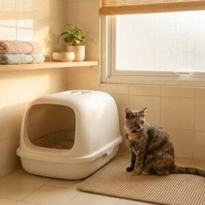 Berapa Sering Pasir Kucing Harus Diganti?.
