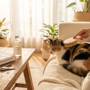 Grooming Kitten Pertama Kali di Rumah.