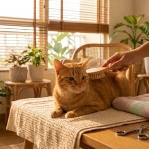 Cara Mengurangi Bulu Rontok Kucing Indoor.