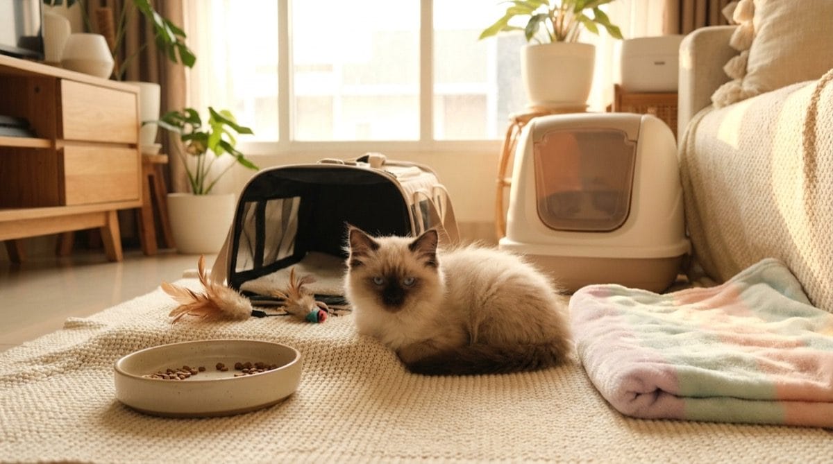 Rutinitas Makan Kitten yang Sehat.