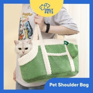 ONLY PETS Tas Bahu Tenteng Jinjing Anjing Kucing Pet Trendy Colorful Picnic Carrier Shoulder Travelling Bag Korean Style