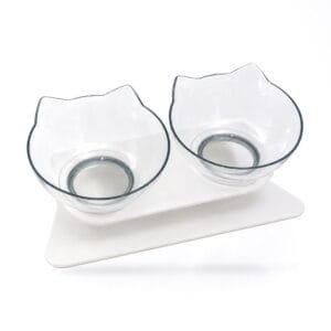Cat Shape Feeding Bowl