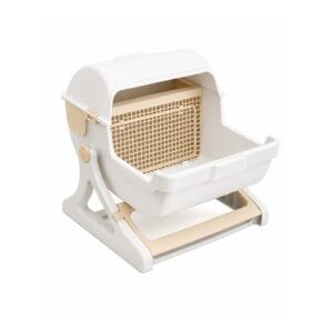 Semi-Automatic Litter Box