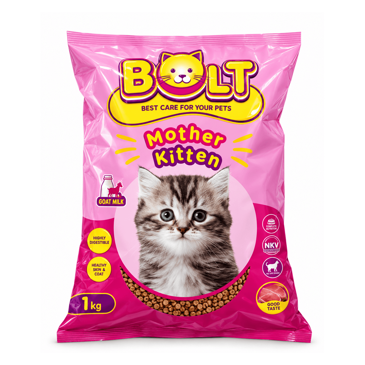 boltt BOLT MOTHER & KITTEN CAT FOOD TUNA 1KG