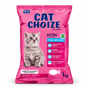 CAT CHOIZE DRY CAT FOOD KITTEN TUNA WITH MILK FLAVOUR 1KG