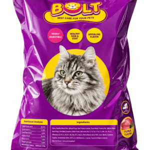 Bolt Tuna Cat Food Fish Kibble 800 g (Purple)