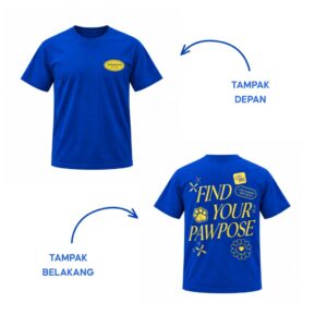 ONLYPETS EXCLUSIVE TEE FIND YOUR PAWPOSE EXCLUSIVELY