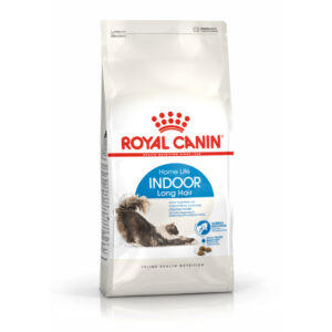 Royal Canin Indoor Long Hair Dry Cat Food Makanan Kering 400gr