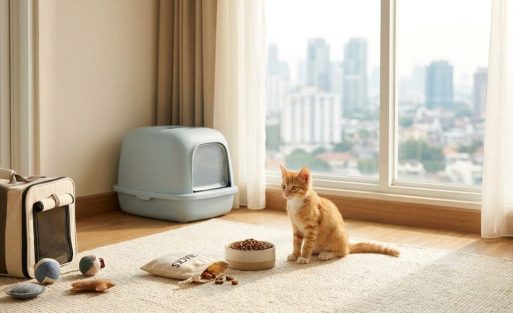 Petshop Bekasi untuk Kebutuhan Kucing Harian.