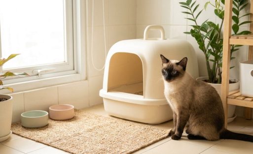 Cara Mengurangi Bau Litter Box di Rumah.