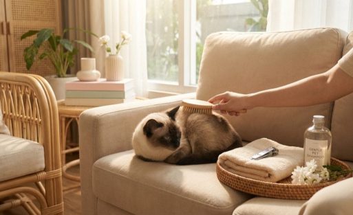 Cara Mandi Kucing di Rumah Tanpa Stres.